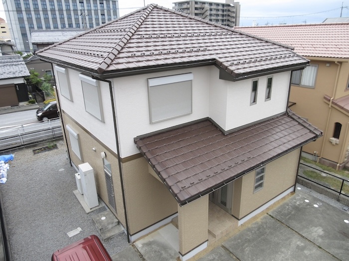 施工後の家